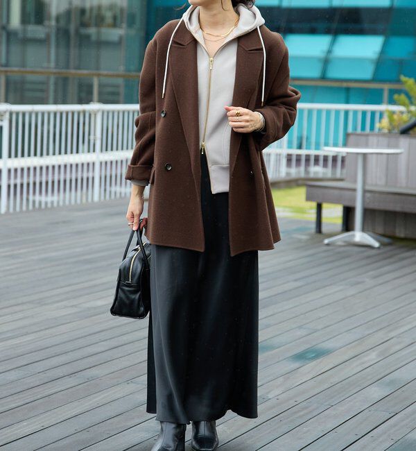  「【最高気温5度の寒い日に！/こなれ感抜群】ピークドラペルリバージャコット」|その他|