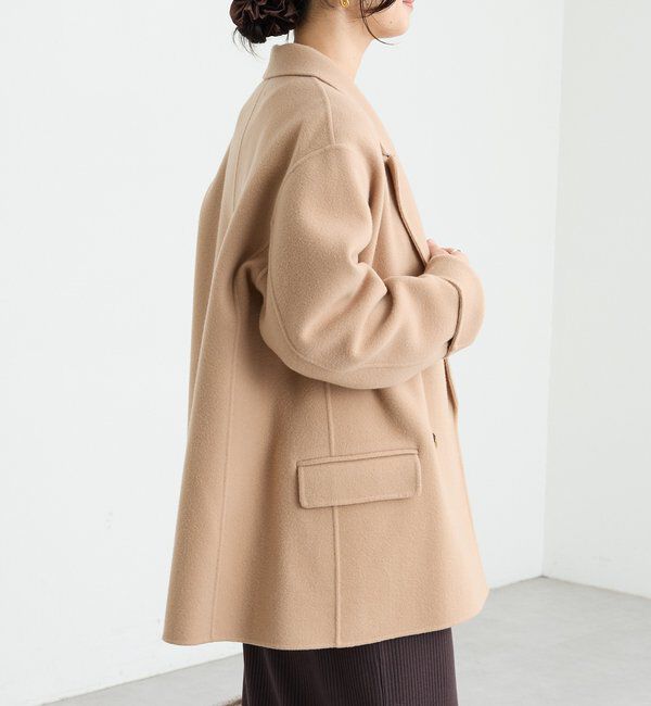  「【最高気温5度の寒い日に！/こなれ感抜群】ピークドラペルリバージャコット」|その他|