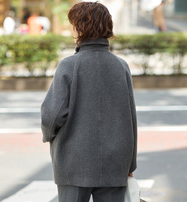  「【リバイバル/新色追加】ラグランPコート」|ピーコート|