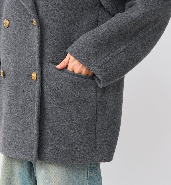  「【リバイバル/新色追加】ラグランPコート」|ピーコート|