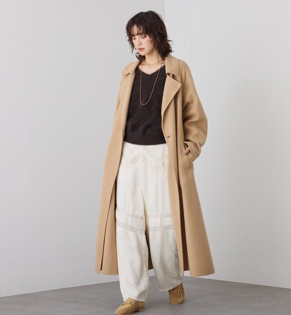  「【軽い着心地】リバーロングトレンチ」|その他|