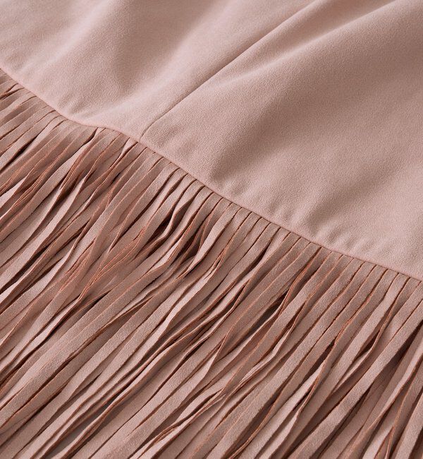  「予約【a Nice （ア ・ニース）】フリンジスカート」|スカート|