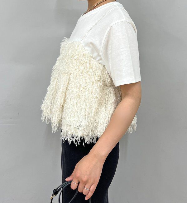  「【セットアップ対応】フリンジキャミソール」|シャツ・ブラウス|