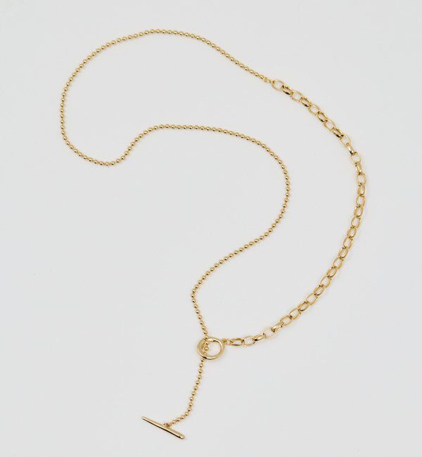  「コンビチェーンネックレス」|リング|