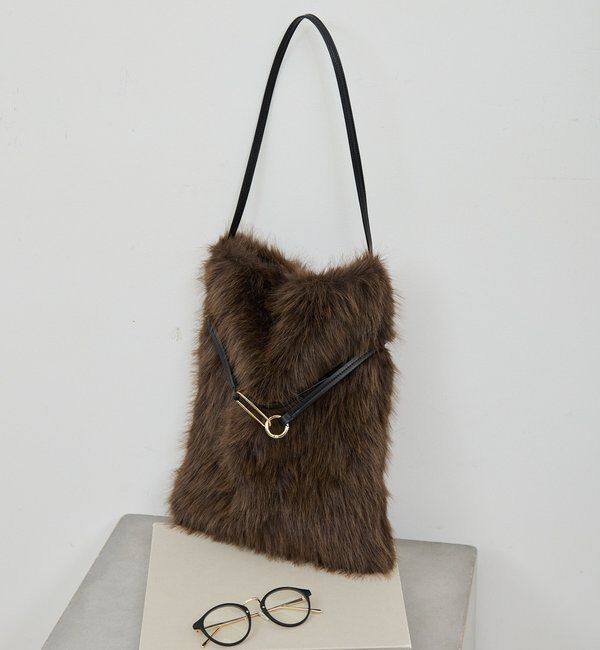  「【2.718】エコファーワンショルダー」|トートバッグ|