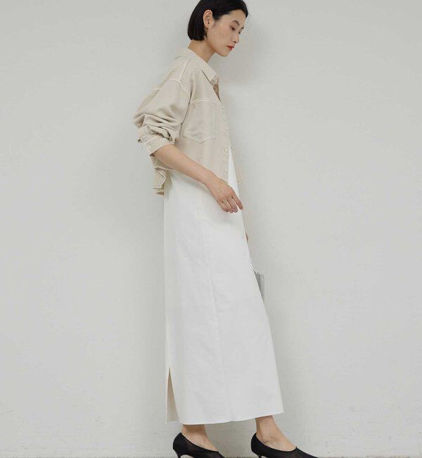  「【セットアップ対応】リヨセルショートシャツ」|シャツ・ブラウス|