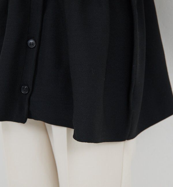  「ペプラムロングカーデ」|ニット・セーター|