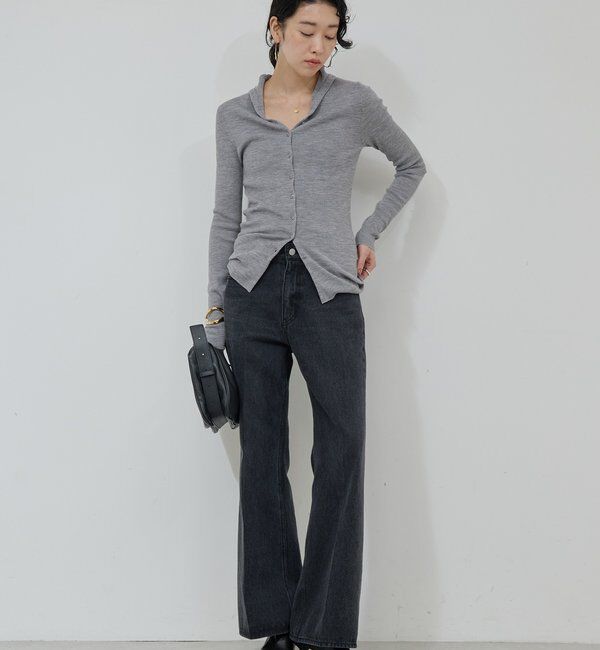  「センタークリースフレアデニム」|デニム|