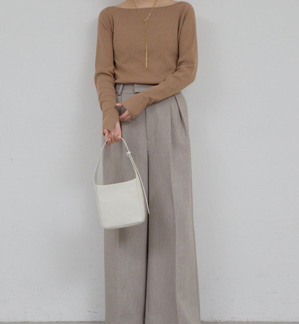  「ボートニットプルオーバー」|ニット・セーター|