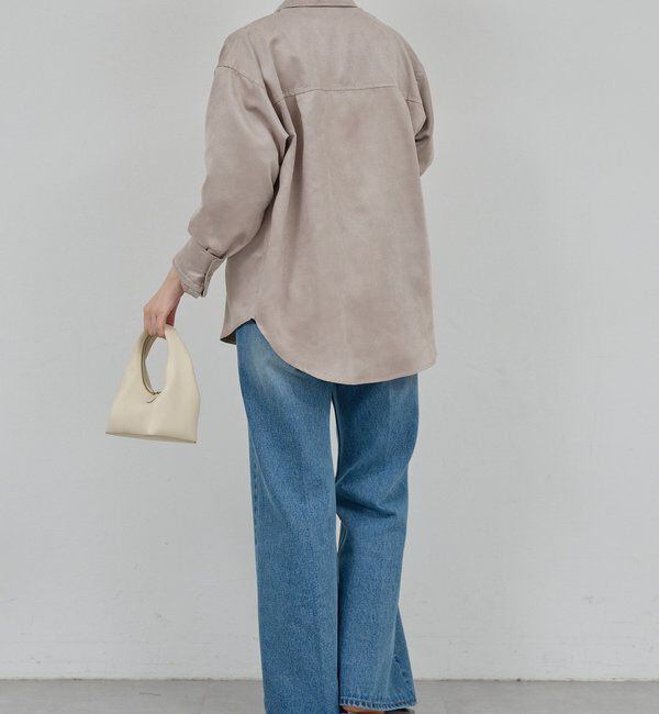  「フェイクスエードシャツ」|シャツ・ブラウス|