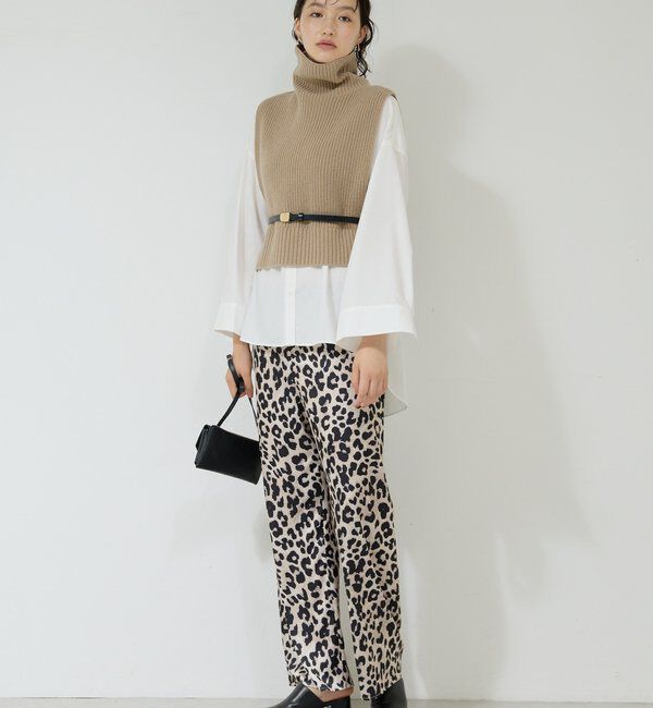  「レイヤードニットベスト」|ニット・セーター|