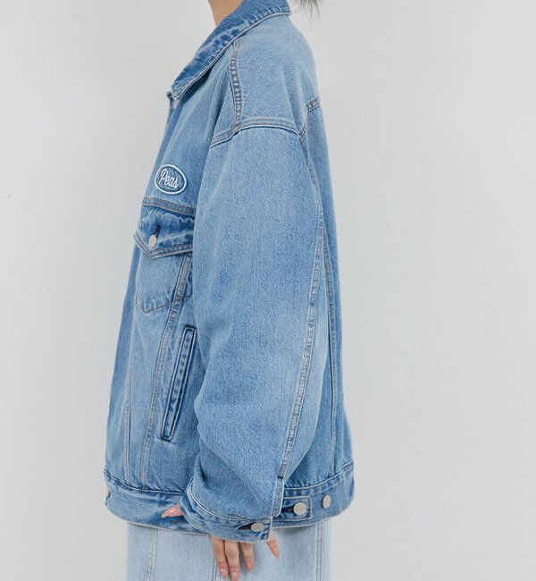  「【PEAS】オーバーGジャン」|ベスト・ジレ|