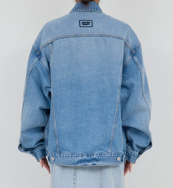  「【PEAS】オーバーGジャン」|ベスト・ジレ|