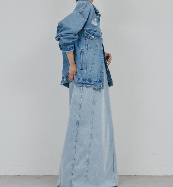  「【PEAS】オーバーGジャン」|ベスト・ジレ|