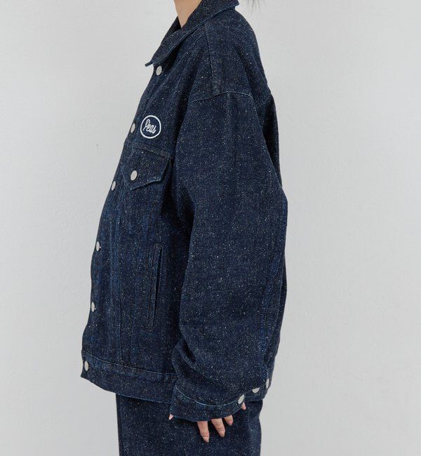  「【PEAS】オーバーGジャン」|ベスト・ジレ|