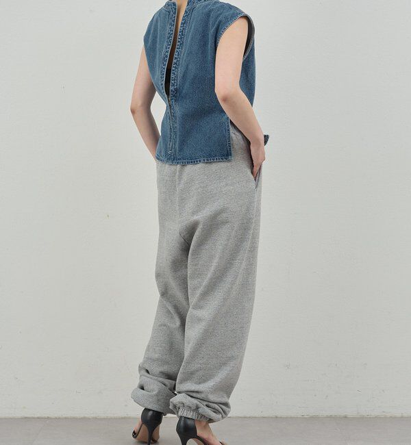  「【PEAS】杢スウェットパンツ」|チノ|