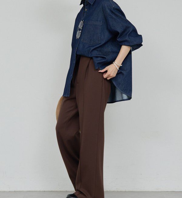  「バックフレアデニムシャツ」|シャツ・ブラウス|