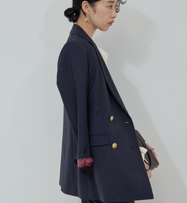  「ピークドラペルジャケット」|テーラードジャケット|