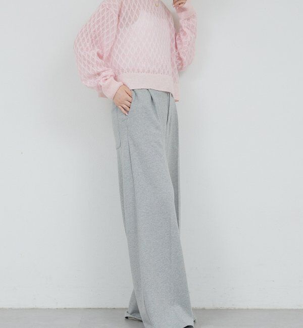  「【HERITANOVUM】 テリータックワイドパンツ」|チノ|