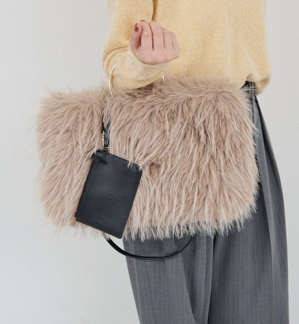  「【2.718】シャギーリングハンドルバッグ」|トートバッグ|