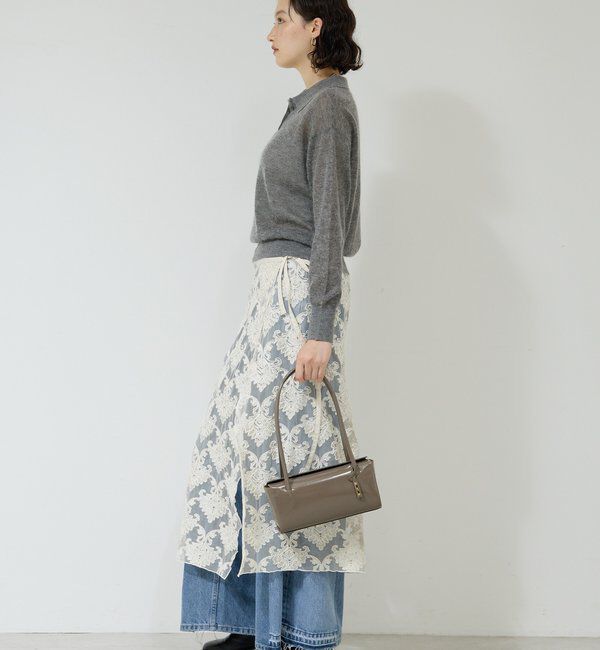  「モールレースラップスカート」|スカート|