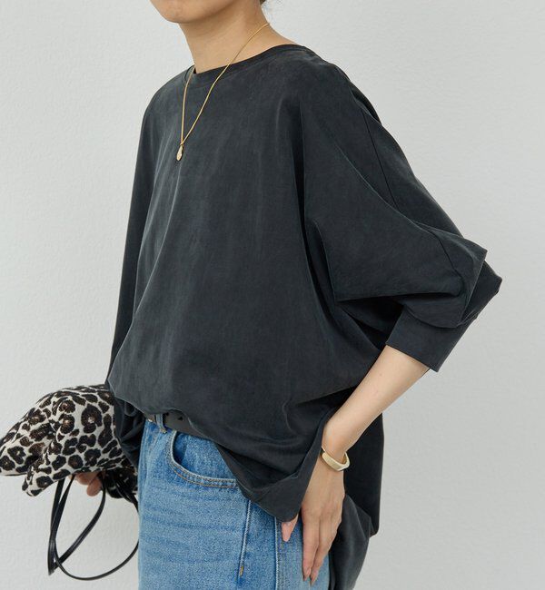  「【セットアップ対応】キュプラジャージードルマンプルオーバー」|Tシャツ・カットソー|