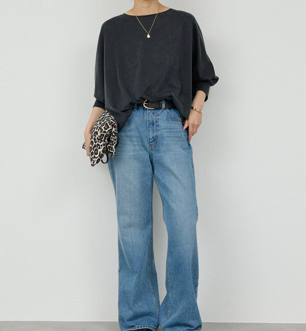  「【セットアップ対応】キュプラジャージードルマンプルオーバー」|Tシャツ・カットソー|