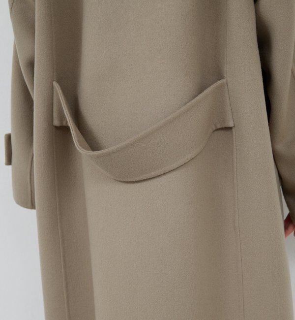  「【HERITANOVUM】ウールカシミヤチェストリバーコート」|その他|