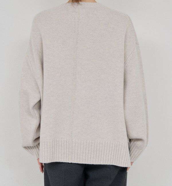  「【手洗い可】ウールクループルオーバー」|ニット・セーター|