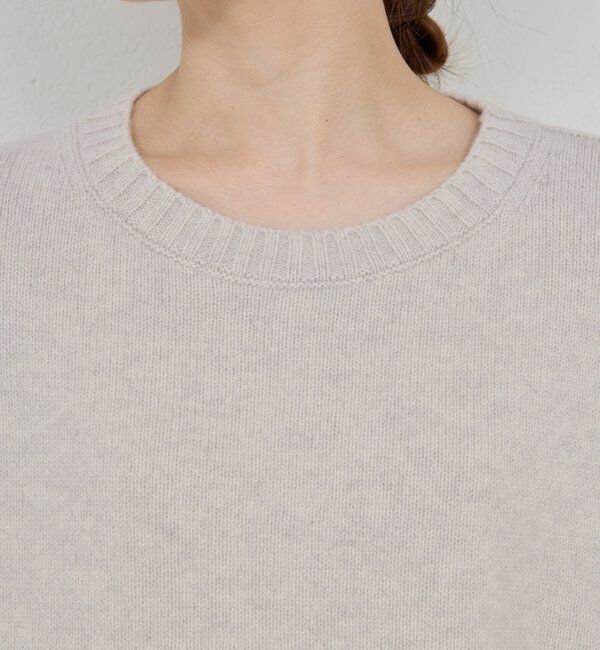  「【手洗い可】ウールクループルオーバー」|ニット・セーター|