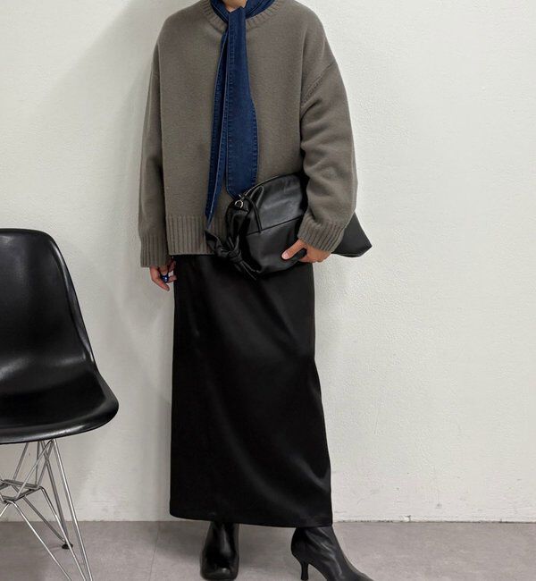  「【手洗い可】ウールクループルオーバー」|ニット・セーター|