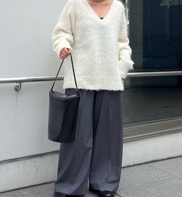  「【SACHIKOコラボ】2タックワイドパンツ」|チノ|