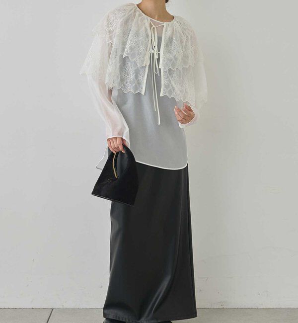  「【25th記念アイテム】スカラップレースボレロ」|シャツ・ブラウス|