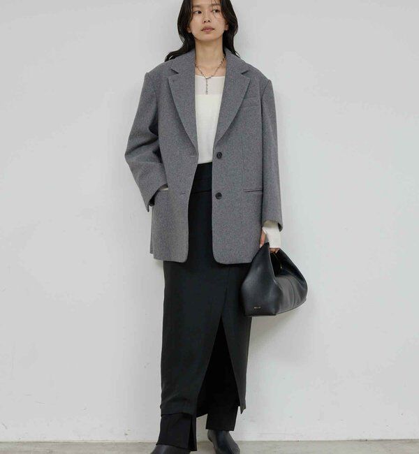  「圧縮メルトンジャコート」|テーラードジャケット|