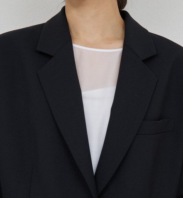  「【比留川游さんコラボ】ウエストシェイプジャケット」|テーラードジャケット|