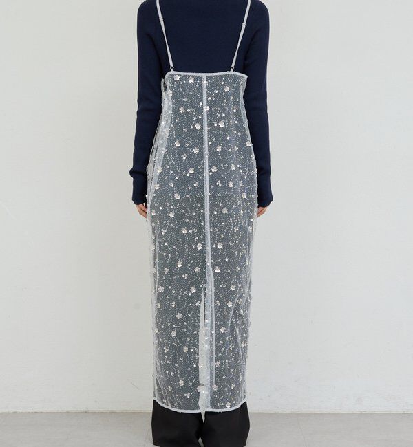  「ビジューシアーキャミワンピース」|ワンピース|