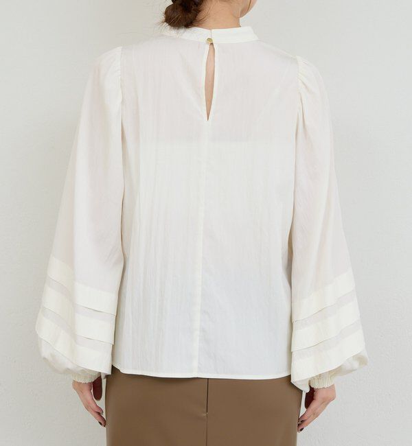  「タックスリーブブラウス」|シャツ・ブラウス|