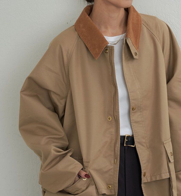  「【REMI RELIEF】【撥水】ギャバフィールドジャケット／別注」|その他|ベージュ