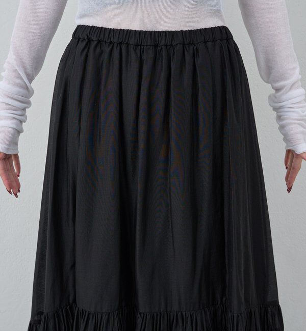  「ギャザーフレアスカート」|スカート|