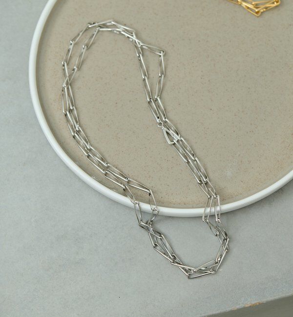  「ボリュームチェーンマルチネックレス」|リング|