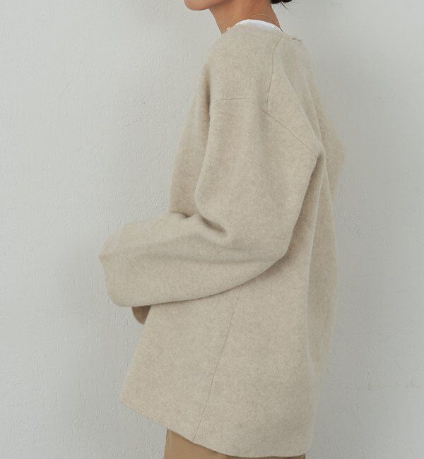  「【HERITANOVUM】 Vチュニックニット」|ニット・セーター|