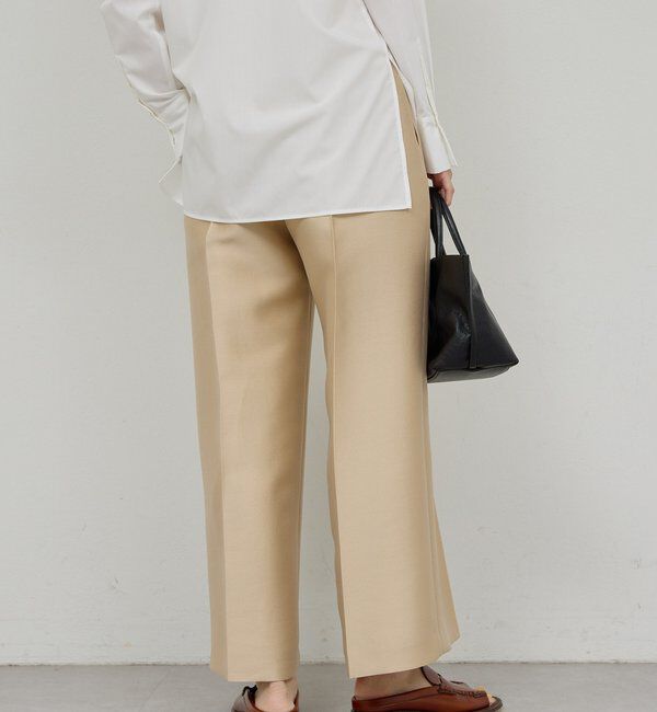  「【セットアップ対応】シルキーダブルクロスパンツ」|チノ|