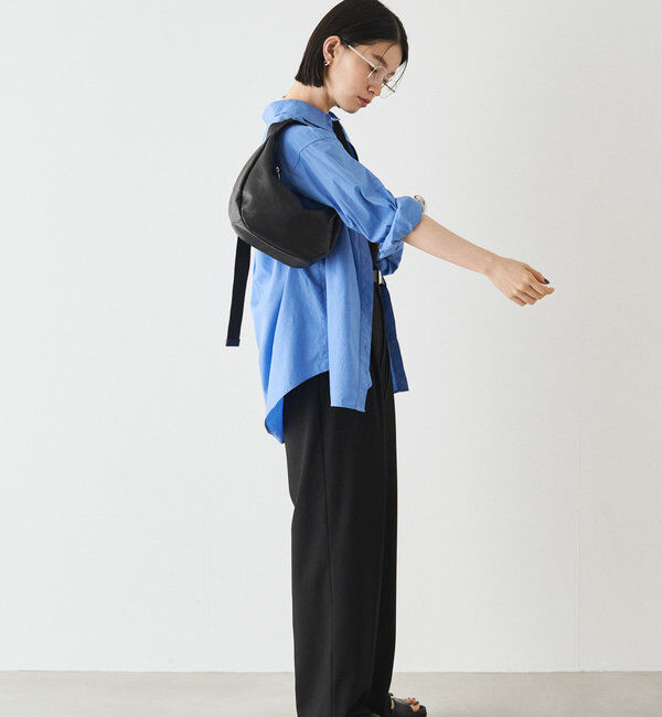  「ソフトレザーラウンドショルダーバッグ」|ショルダー・メッセンジャー|