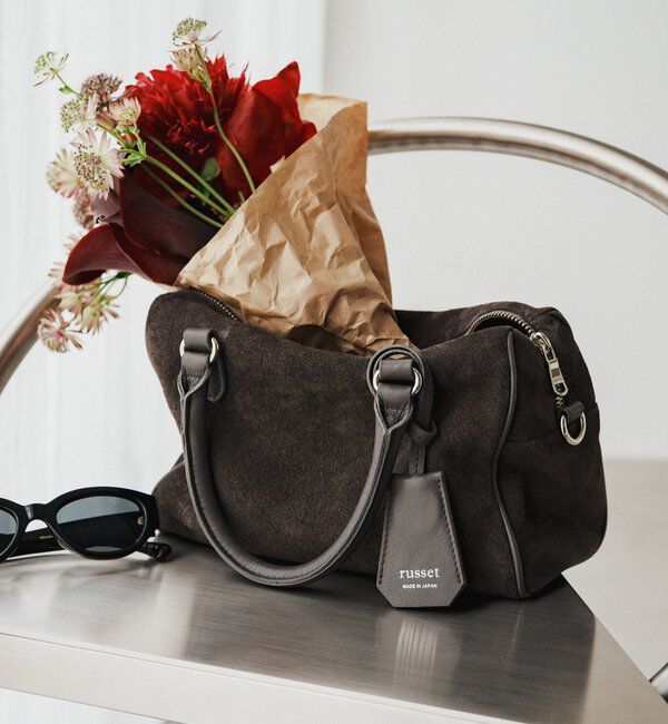  「スエード2WAYミニボストンバッグ」|ボストンバッグ|