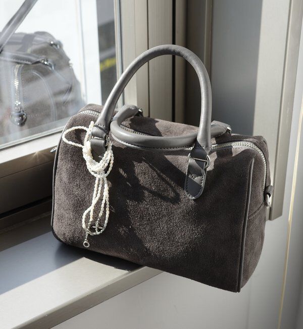  「スエード2WAYミニボストンバッグ」|ボストンバッグ|