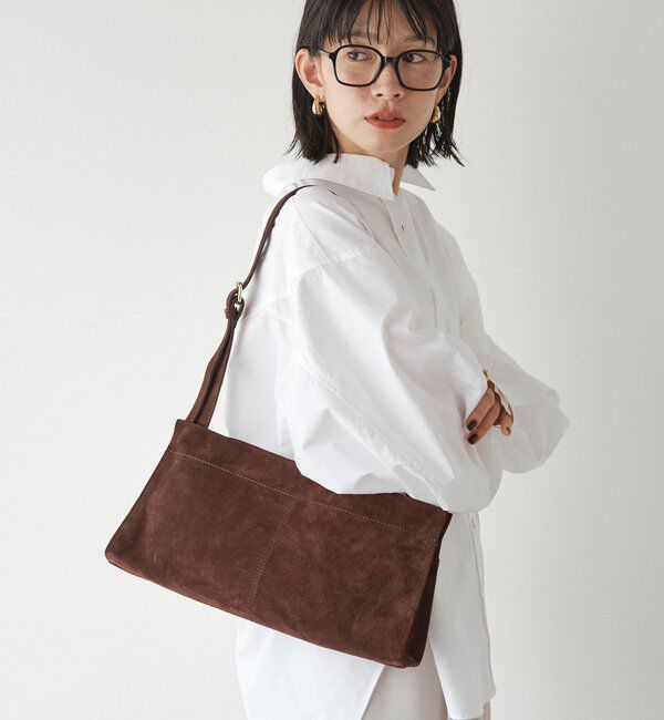  「【再値下げ】スエードショルダーバッグ」|ショルダー・メッセンジャー|