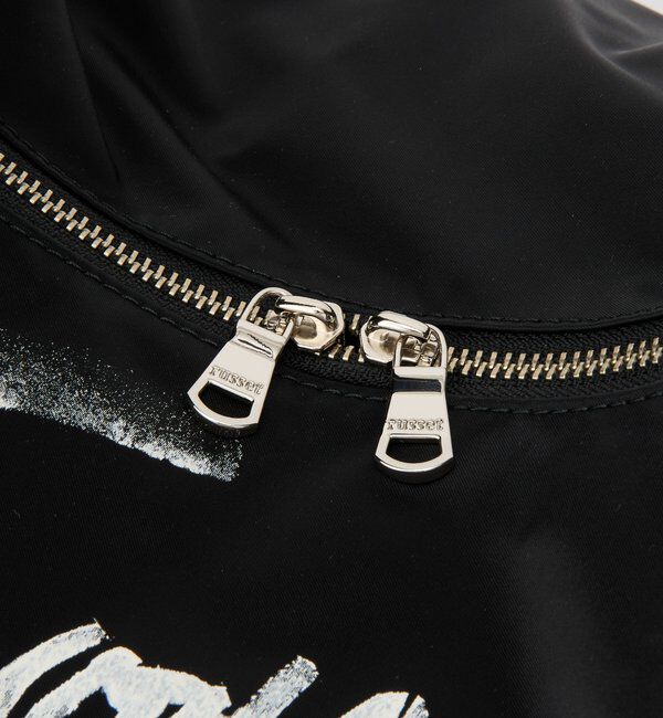  「ステンシル風プリント ナイロン2WAYショルダーバッグ」|ショルダー・メッセンジャー|