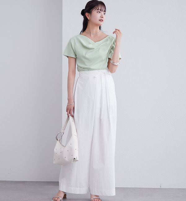  「【全骨格対応◎/6色展開】オフショルTシャツ」|Tシャツ・カットソー|