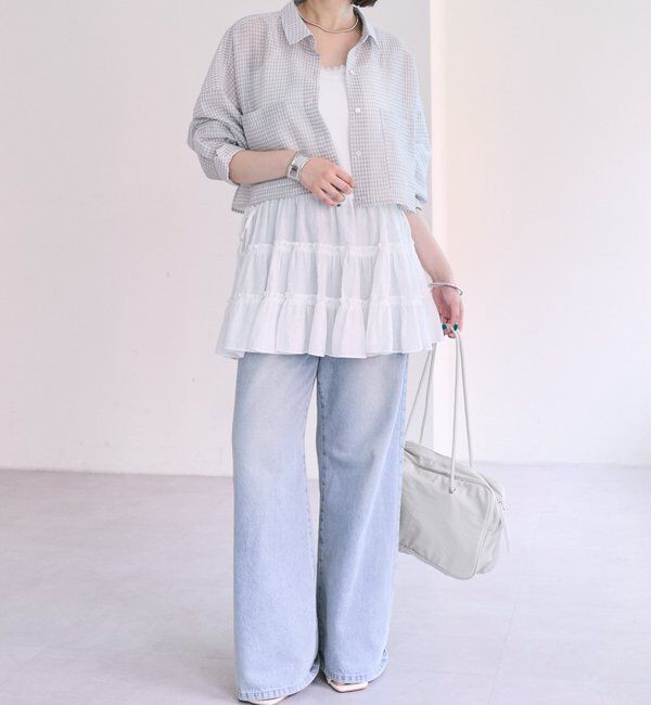  「ティアードキャミチュニック」|シャツ・ブラウス|