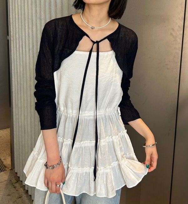  「ティアードキャミチュニック」|シャツ・ブラウス|